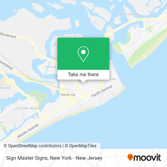 Sign Master Signs map