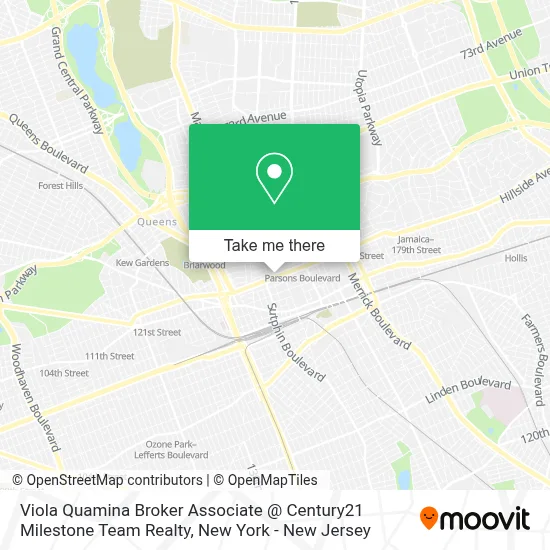 Viola Quamina Broker Associate @ Century21 Milestone Team Realty map