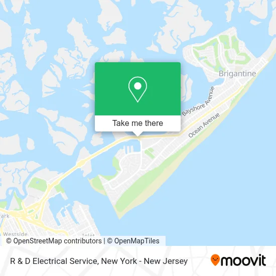 R & D Electrical Service map