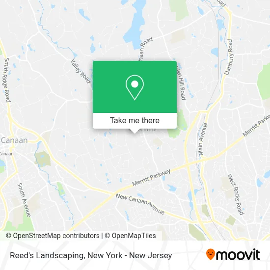 Reed's Landscaping map