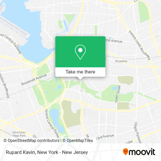 Rupard Kavin map
