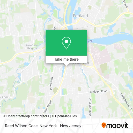 Reed Wilson Case map