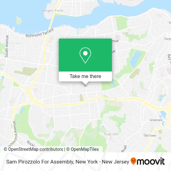 Sam Pirozzolo For Assembly map