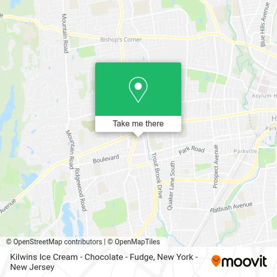 Kilwins Ice Cream - Chocolate - Fudge map