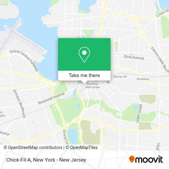 Chick-Fil-A map