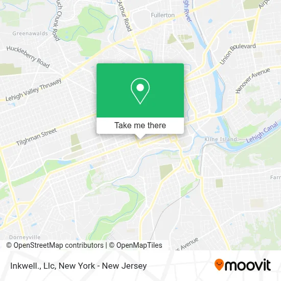 Inkwell., Llc map