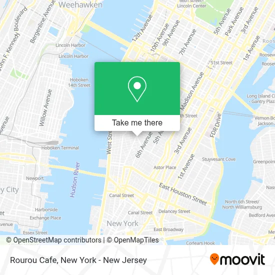 Rourou Cafe map