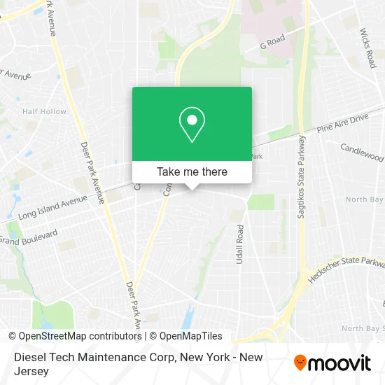 Diesel Tech Maintenance Corp map