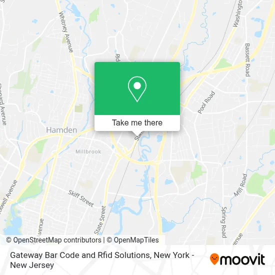 Gateway Bar Code and Rfid Solutions map