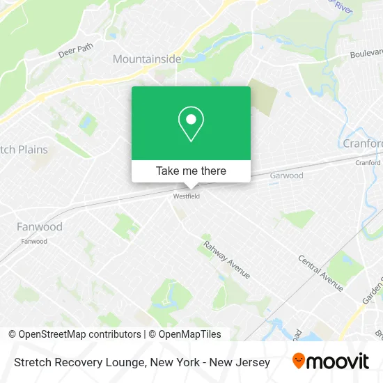 Stretch Recovery Lounge map