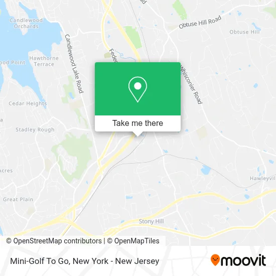 Mini-Golf To Go map