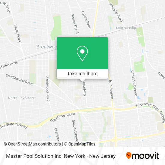 Master Pool Solution Inc map
