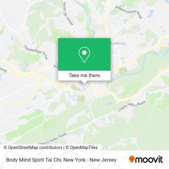 Body Mind Spirit Tai Chi map
