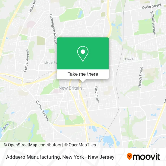 Addaero Manufacturing map