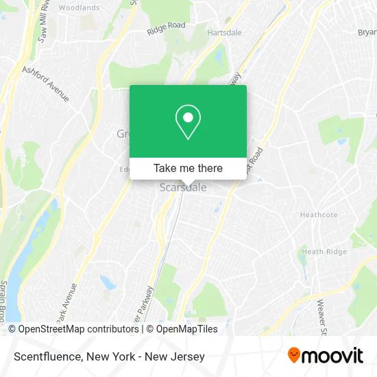 Scentfluence map