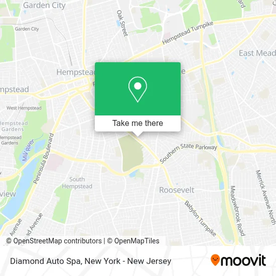 Diamond Auto Spa map