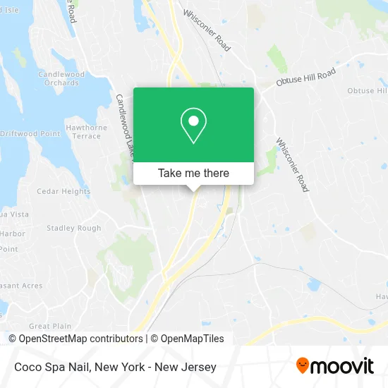 Coco Spa Nail map