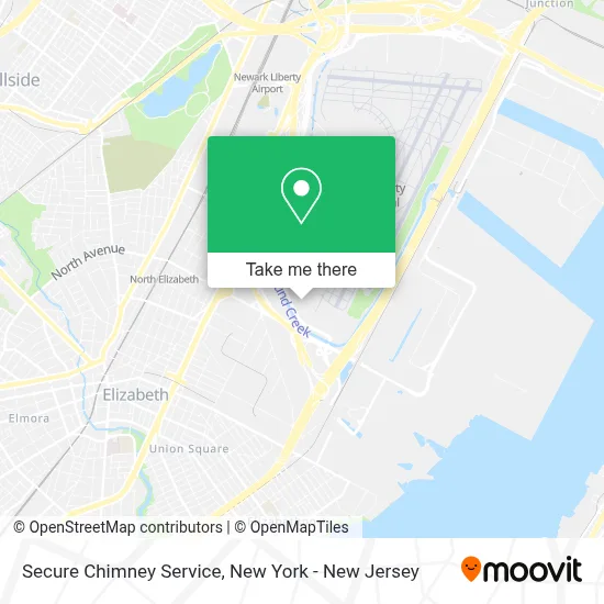 Secure Chimney Service map
