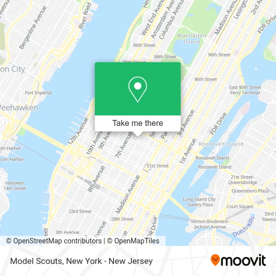 Model Scouts map