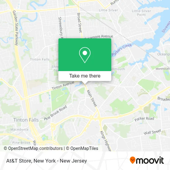 At&T Store map