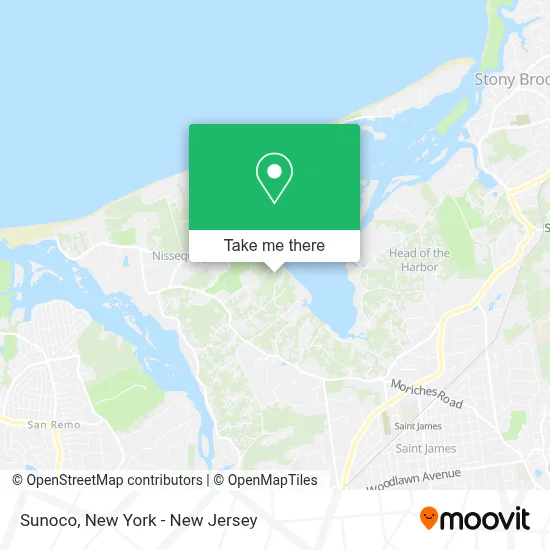 Sunoco map