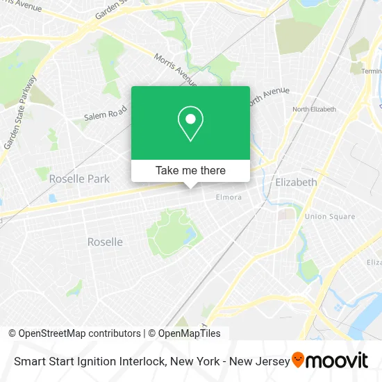 Smart Start Ignition Interlock map