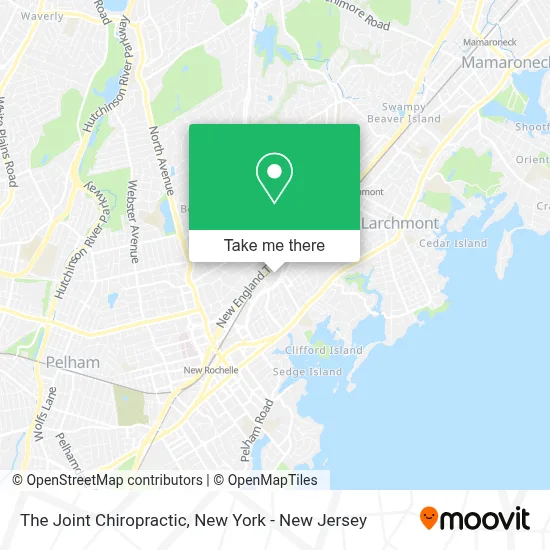 The Joint Chiropractic map