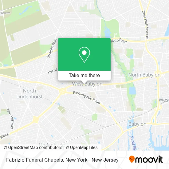 Fabrizio Funeral Chapels map