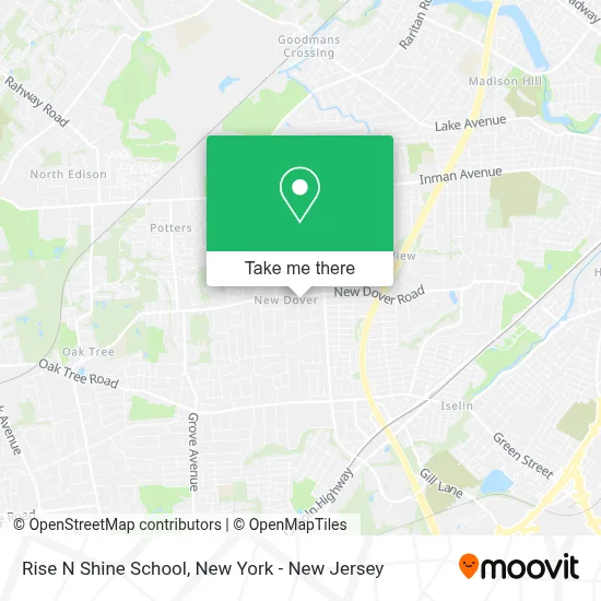 Rise N Shine School map