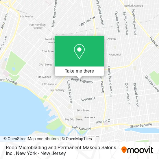 Roop Microblading and Permanent Makeup Salons Inc. map