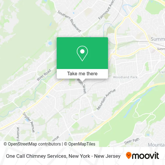One Call Chimney Services map