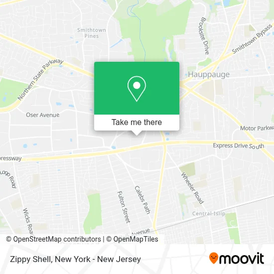 Zippy Shell map
