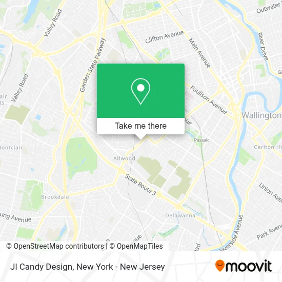 Jl Candy Design map