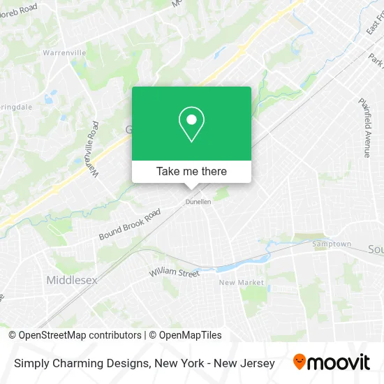 Simply Charming Designs map