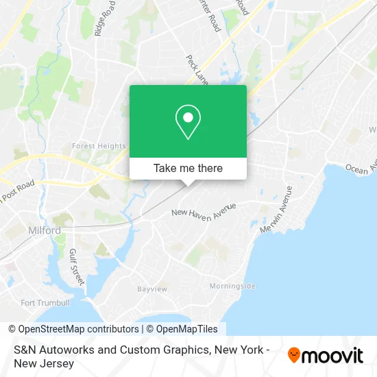 S&N Autoworks and Custom Graphics map