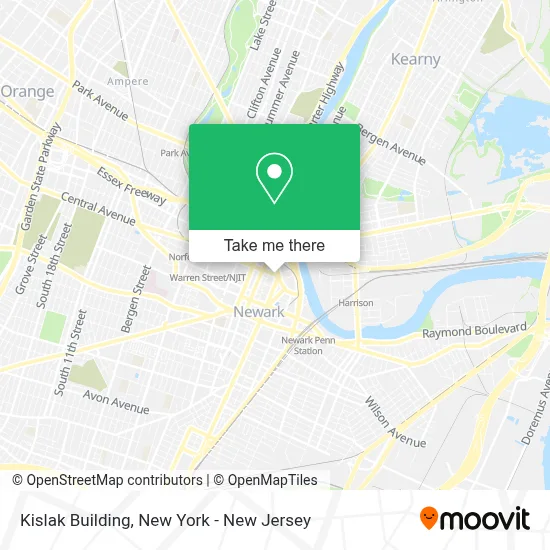 Kislak Building map