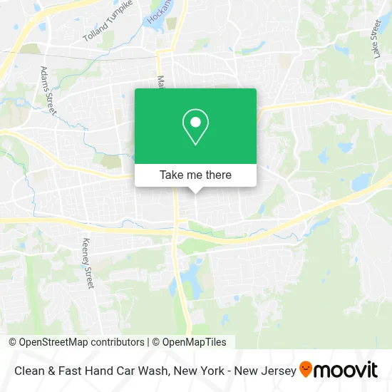Clean & Fast Hand Car Wash map