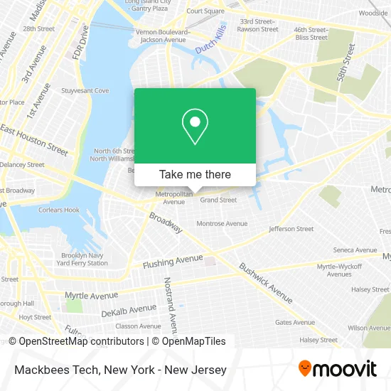 Mackbees Tech map