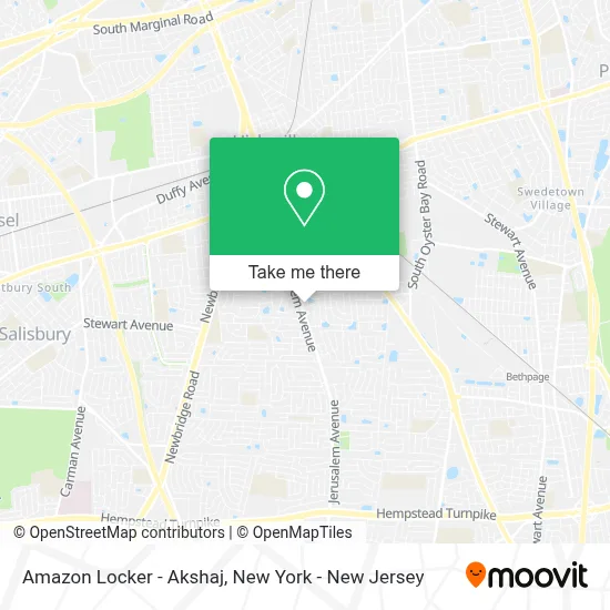 Amazon Locker - Akshaj map