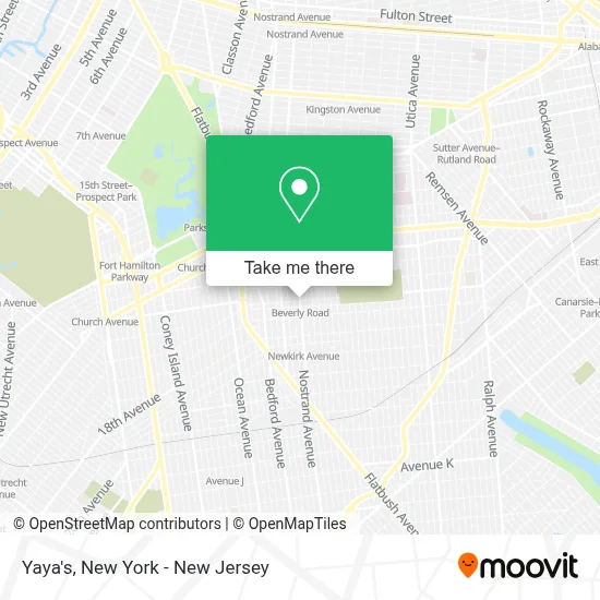 Yaya's map