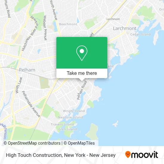 High Touch Construction map