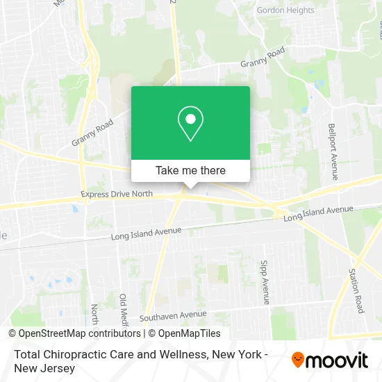 Total Chiropractic Care and Wellness map