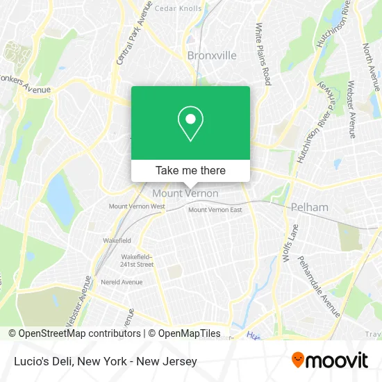 Lucio's Deli map