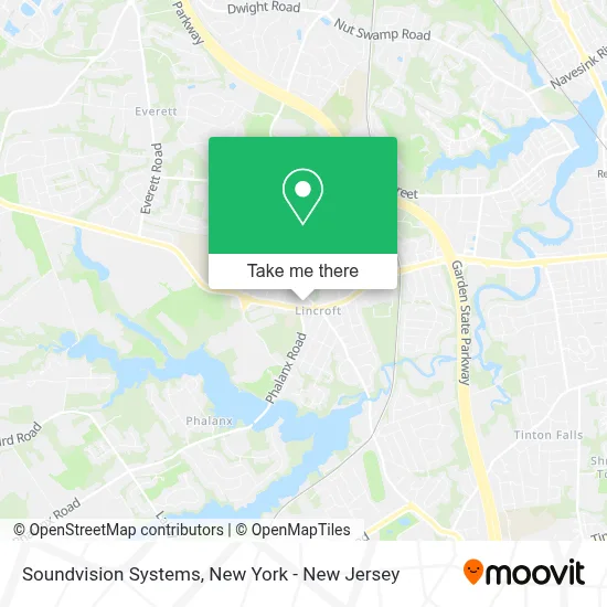 Soundvision Systems map