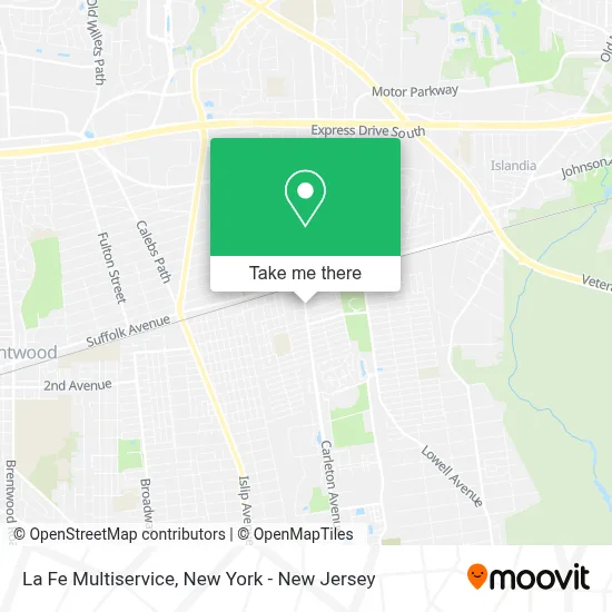 La Fe Multiservice map