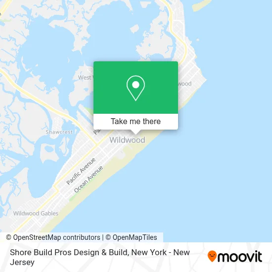 Shore Build Pros Design & Build map