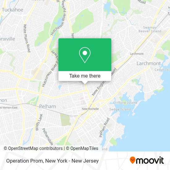 Operation Prom map