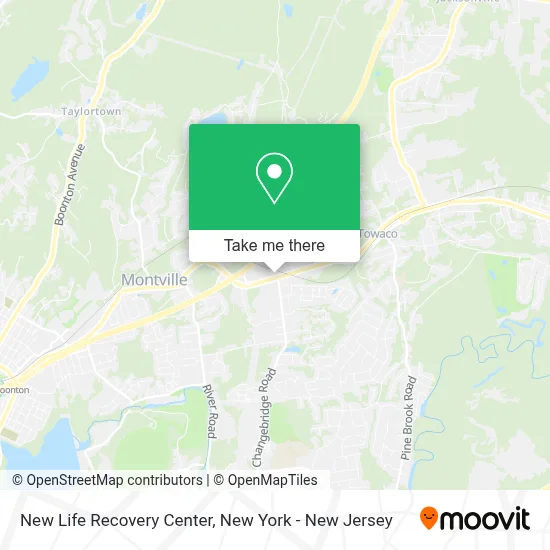 New Life Recovery Center map