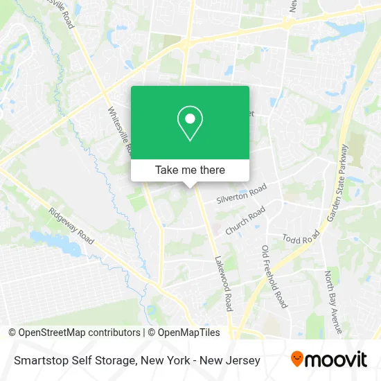 Smartstop Self Storage map