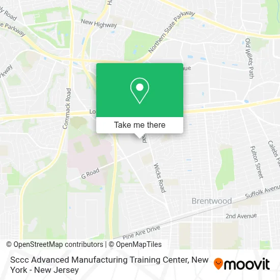 Sccc Advanced Manufacturing Training Center map